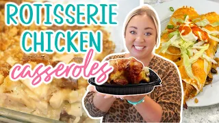 MUST TRY ROTISSERIE CHICKEN CASSEROLES | BEST CHICKEN CASSEROLE RECIPES | EASY COOKING DINNER IDEAS