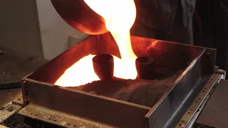 Hot Glass Casting & Sand Casting Glass Tutorials