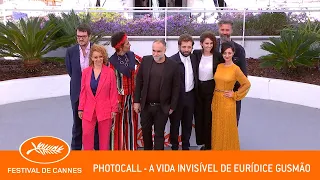 LA VIE INVICIBLE D'EURIDICE GUSMAO - Photocall - Cannes 2019 - EV