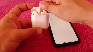 pairing instructions | how to connect airpods copy with iphone XR ( i600 tws )