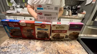 I Tested 6 Different Boxed Brownies To See Which Is Best