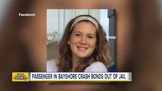 Passenger in Bayshore crash killing mother pushing toddler bonds out of jail