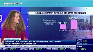 Elsa Hervy (FFEC): Pénuries de places en crèche, un des freins pour parvenir au plein emploi