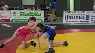 Wrestling / Ringen, Jugend A, BM Chemnitz 2022, Greco, 60 kg, Schneider - Kolonko