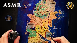 ASMR 2 hours WoW Azeroth, Kalimdor Map Drawing