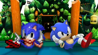 5 Sonic Games Recreated in Sonic Generations