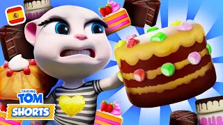 ¡El poder del PASTEL! 🎂 Colección de Talking Angela (Cortos de Talking Tom)