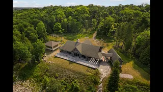 Private 64-acre Michigan island with custom home listed for $3M