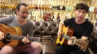Jason Sinay & Rob Daniels playing a Martin D-18 Retro & Collings D2H Koa Guitar