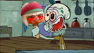I don't think about you sugar rush racers, you know what, I really I don't care! (Insane Squidward)