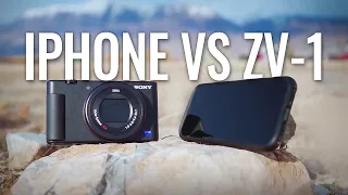 iPhone VS Sony ZV-1 | Best Camera for Beginner YouTubers?