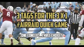 3 Tags for the 3x1 #AirRaid Quick Game