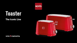 Novis Toasters T2 & T4 - Iconic design for every day