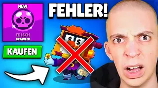 ACHTUNG! DIESE 10 FEHLER DARFST DU in BRAWL STARS NIEMALS MACHEN... 😰