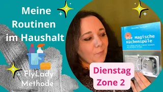 FlyLady deutsch, Routinen, Dienstag & Zone 2, Haushalt im Griff, Himbeere süßsauer