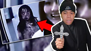 Top 5 SCARY Ghost Videos For HORRIBLE NIGHTMARES.. Was That A Shadow??