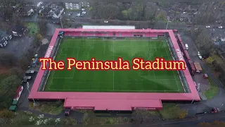 The Peninsula Stadium Overview - Home of Salford City FC - Class of 92