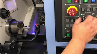 Doosan lynx lathe setup