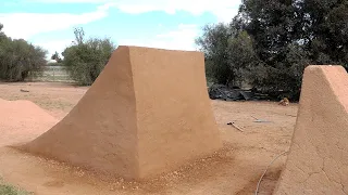 Rebuilding a Dirt Jump Landing Time-lapse