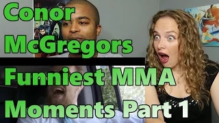 Conor McGregors Funniest MMA Moments Part 1 (Reaction 🔥)