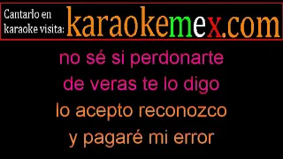 quedemos como amigos karaoke (vocals Removed)