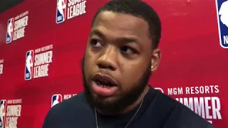 Omari Spellman discusses Steph Curry, Klay Thompson, Warriors in 1st interview since being traded