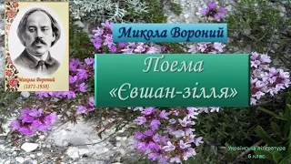 Микола Вороний. Поема "Євшан-зілля" 1