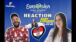 Reaction Eurovision 2024 Croatia​