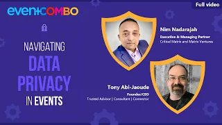 Navigating Data Privacy in Events | Full Video | Eventcombo