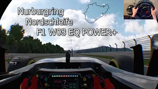 Gran Turismo SPORT VR F1 W08 EQ POWER+ Nurburgring Nordschleife Logitech G29 PSVR GT Sport VR
