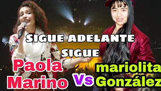 Paola Marino y mariolita González 🎤