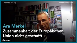 Prof. Michael Wolffsohn zum Ende der Ära von Angela Merkel am 08.12.21