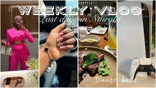 VLOG:Pack with me for Canada,Eastleigh suitcase,Dior sandals,Ezo dinner date & lets make burger.