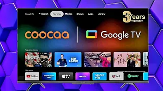 Coocaa 55 inches Frameless Series 4k Ultra HD Smart IPS Google LED TV