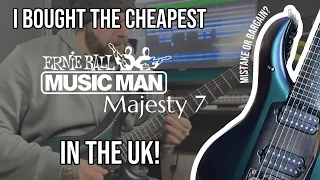 I bought the cheapest Music Man Majesty 7 in the UK... Mistake or bargain?