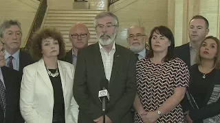 Gerry Adams warns against DUP deal with the Conservatives