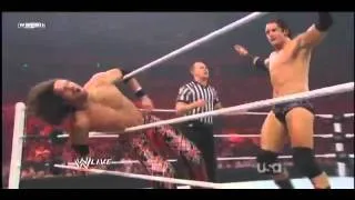 Wade Barrett vs John Morrison - Raw Supershow