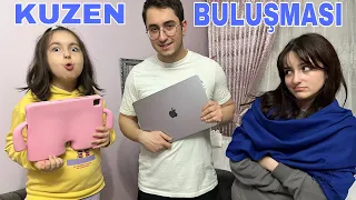 ZEYNEP HİRANUR ENES KUZEN BULUŞMASI/بابا جاب لي بالون - جنى مقداد | طيور بيبي