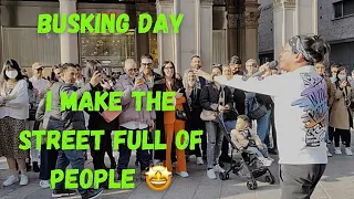 EKI - BUSKING DAY (HAVE FUN WITH FANS🤩)