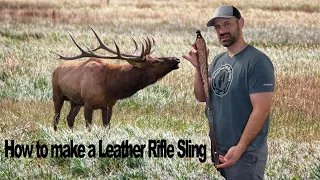 How to make a Rifle Sling #ReapandSewLeatherCo