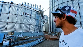 Building Our 200,000 Bushel Brock Grain Bin!!