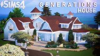 Large Family House 🏡 (noCC) the Sims 4 | Stop Motion