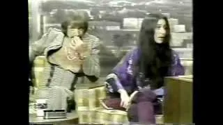 Sonny & Cher Interview at The Tonight Show in 1975 - Rare