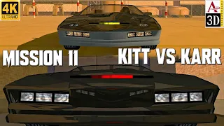 KITT VS KARR | Knight Rider 2: The Game Ending - Mission 11: A3D PC Gameplay