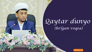 Qaytar dunyo (bo'lgan voqea)