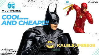 *NEW and CHEAP* MACFARLANE THE FLASH and BATMAN  1/12 Inch Statues (Preview) | The Flash Movie