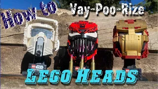 How To Vay-Poo-Rize Lego Heads