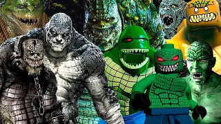 Evolution of Killer Croc in Batman Games 2001 - 2018