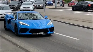 Supercars in Zürich May 2023 M4 Competition, DB11, F12 Berlinetta and more!