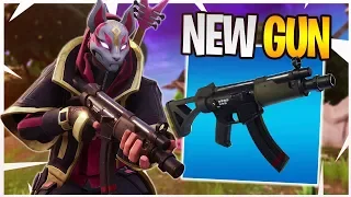 MELTING Players With Fortnite's NEW SMG! - PS4 Pro Fortnite BR New Gun Gameplay!